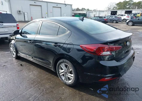 2019 Hyundai Elantra Sel z USA, uszkodzony, nr VIN KMHD84LF9KU853456